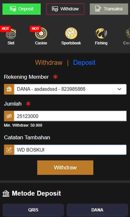 cara wd Hiwinpro Slot Pro Ver